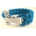 Armband_Paracord_Teal Blue